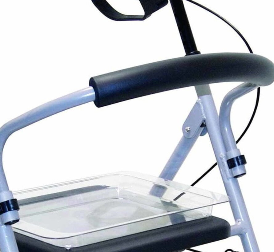 Lichtgewicht opvouwbare rollator van alluminium