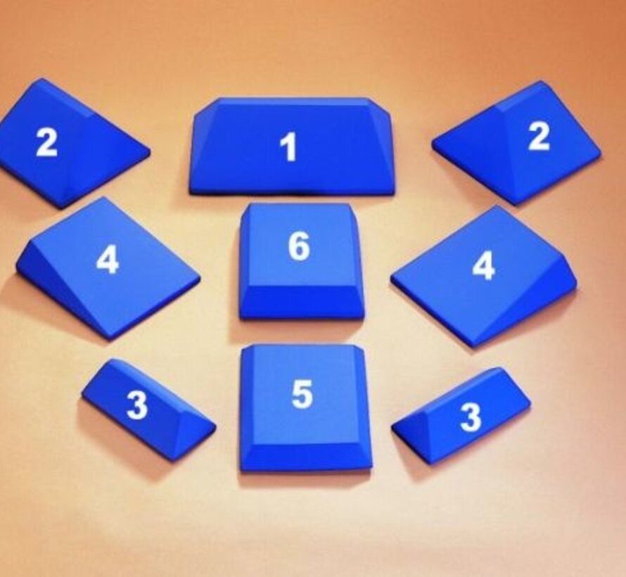 Positioneringsblokken - verschillende versies