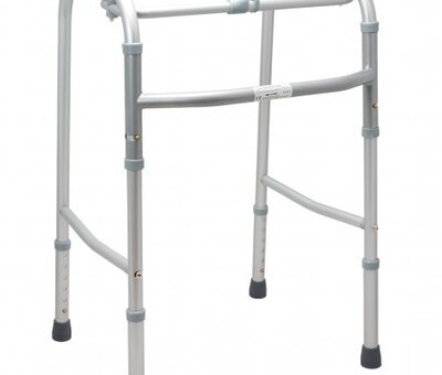 Inklapbaar looprek aluminium