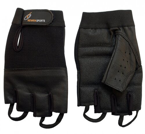 Lederen zomerhandschoenen voor rolstoel