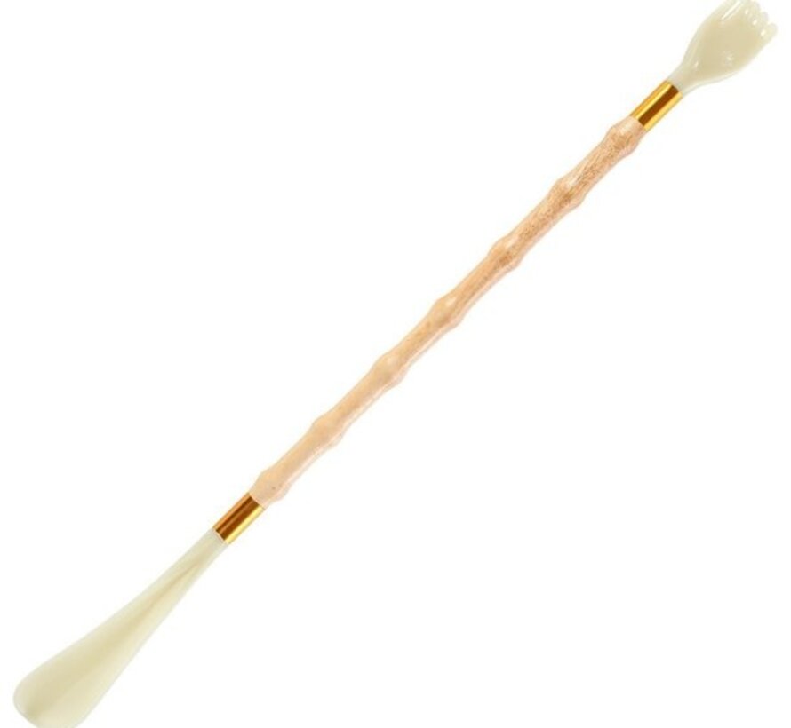 Schoentrekker met rugkrabber