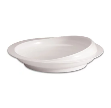 Bord met opstaande rand en zuignap