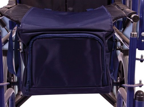 Opbergtas voor onder de rolstoel