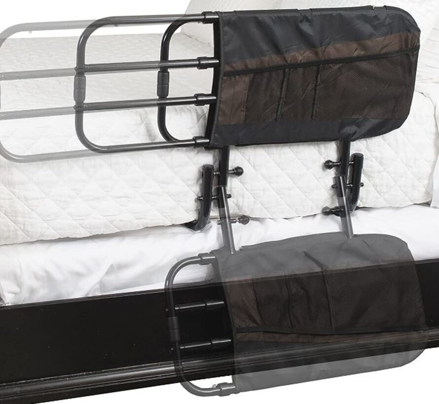 Bedleuning - lengte aanpasbaar en neerklapbaar