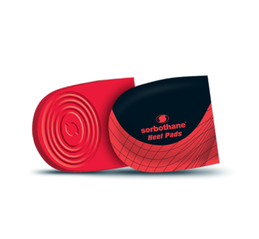 Sorbothane® Heel pads schokabsorberende inlegzolen