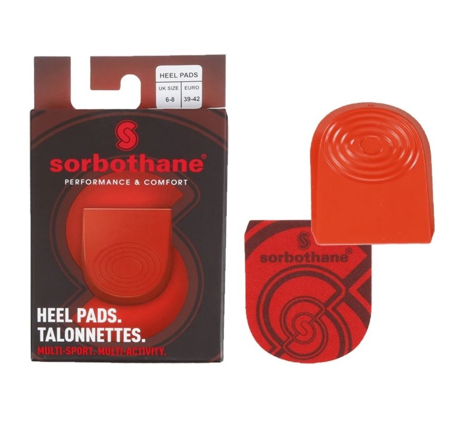 Sorbothane® Heel pads schokabsorberende inlegzolen