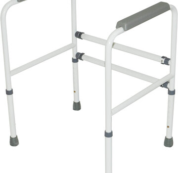 Breedte verstelbare toiletkader