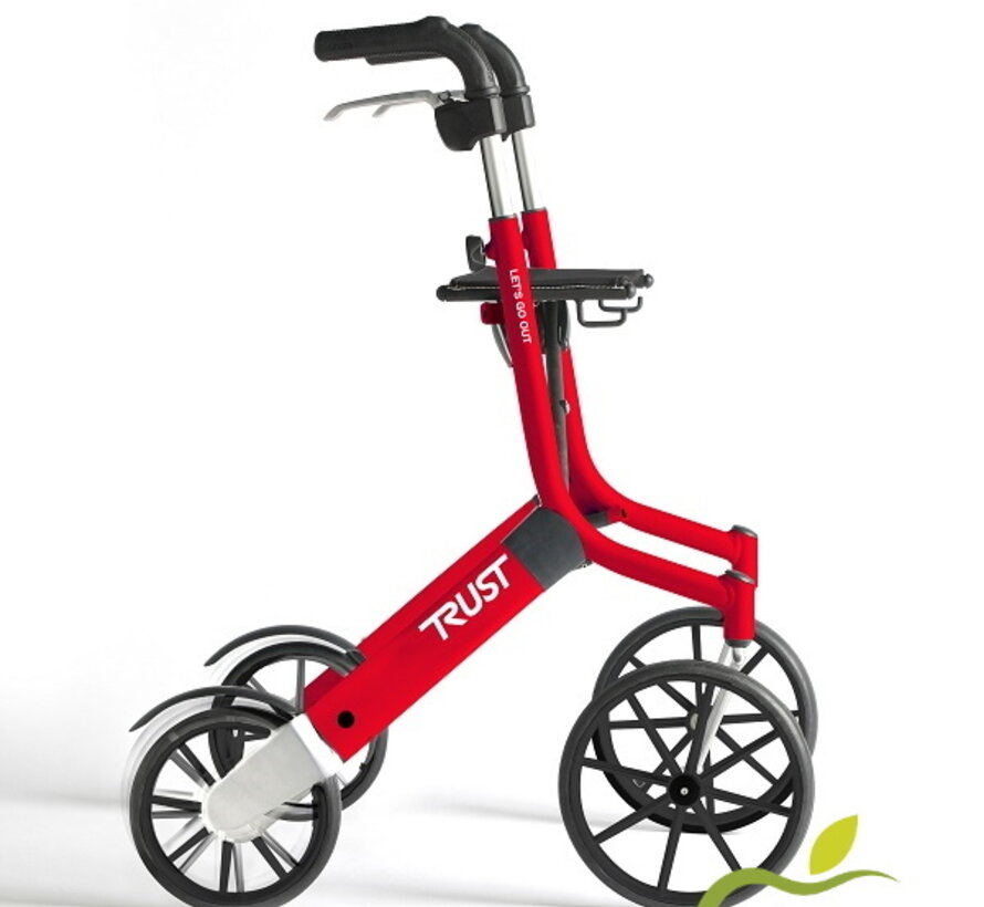 Let’s Go Out Licht en elegante rollator (inclusief bagagetas)