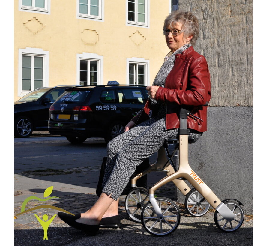 Let’s Fly compacte en elegante rollator