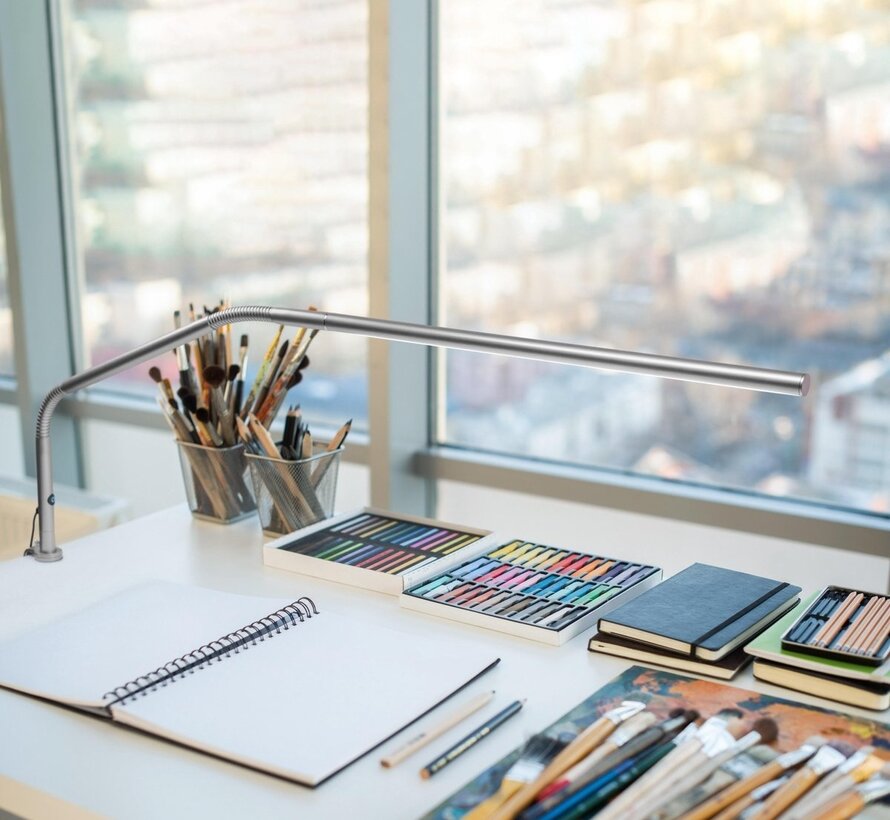 Flexibele LED-lamp voor elke bureautafel - Verschillende varianten