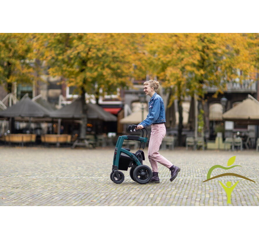 Rollz Motion Performance Comfort rollator en rolstoel in één  - luchtbanden