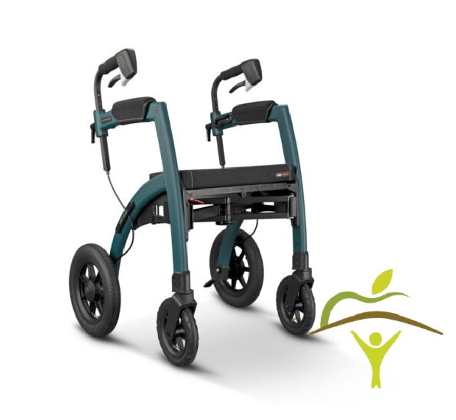 Rollz Motion Performance Comfort rollator en rolstoel in één  - luchtbanden