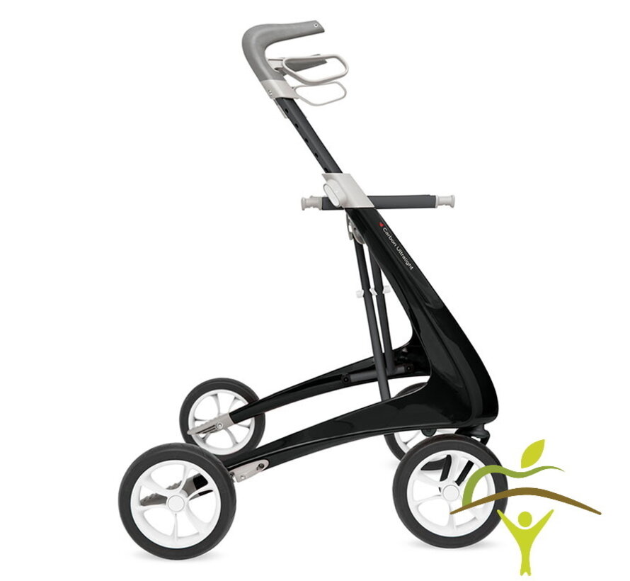 Carbon Ultralight rollator: ultra licht, ergonomisch en modern