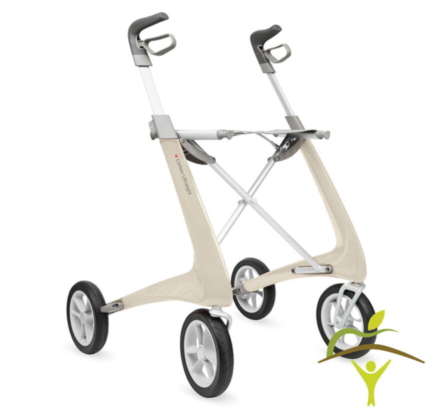 Carbon Ultralight rollator: ultra licht, ergonomisch en modern