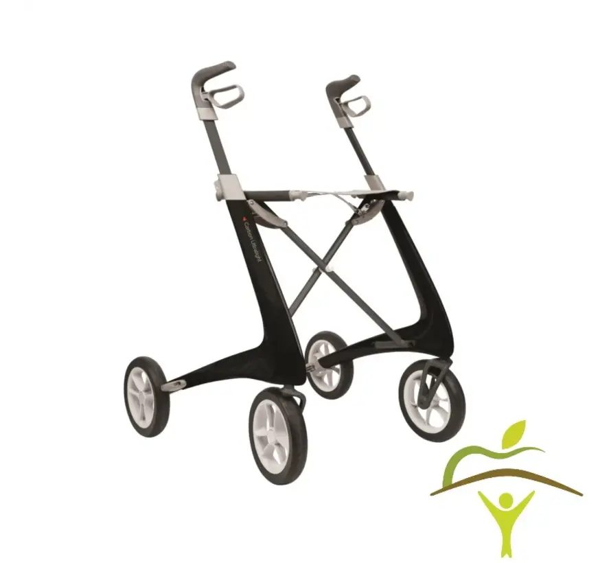 Carbon Ultralight rollator: ultra licht, ergonomisch en modern