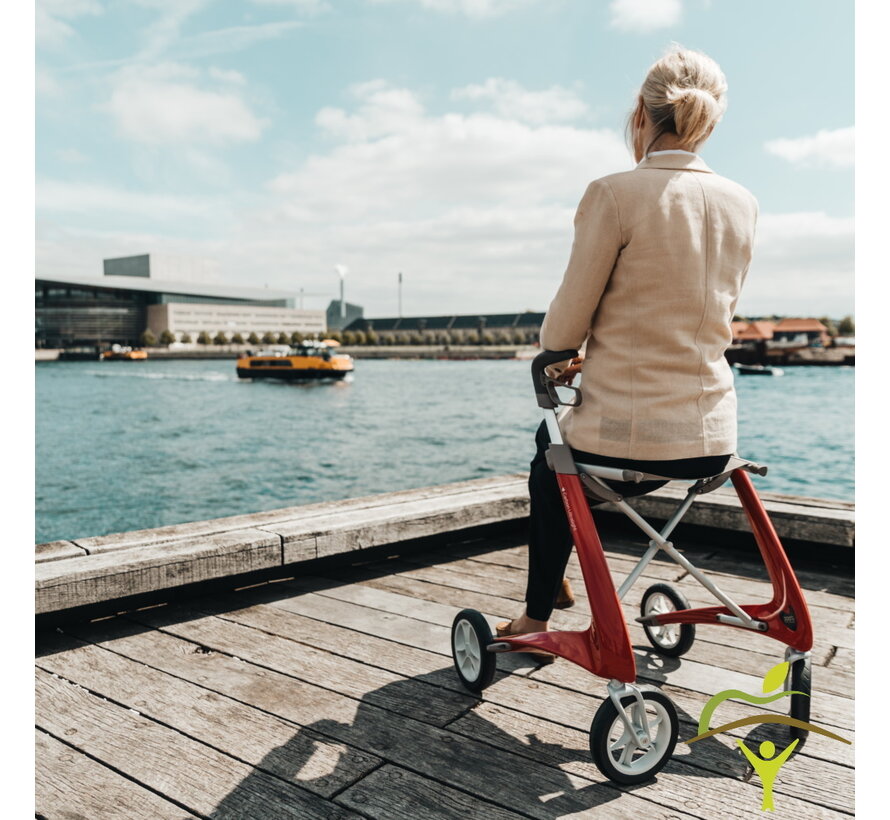 Carbon Ultralight rollator: ultra licht, ergonomisch en modern