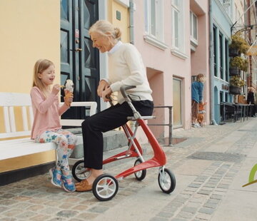 Carbon Ultralight rollator: ultra licht, ergonomisch en modern