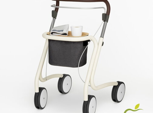 SCANDINAVIAN BUTLER - met mand en dienblad