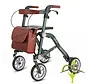 Compacte dubbel plooibare rollator