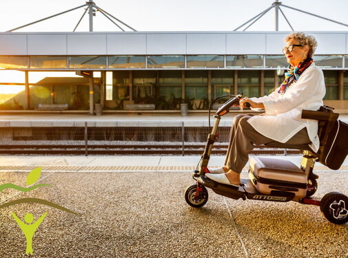 ATTO opvouwbare Scooter