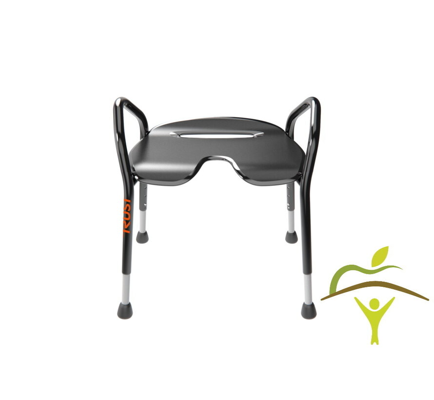 Douchekruk met brede zitting