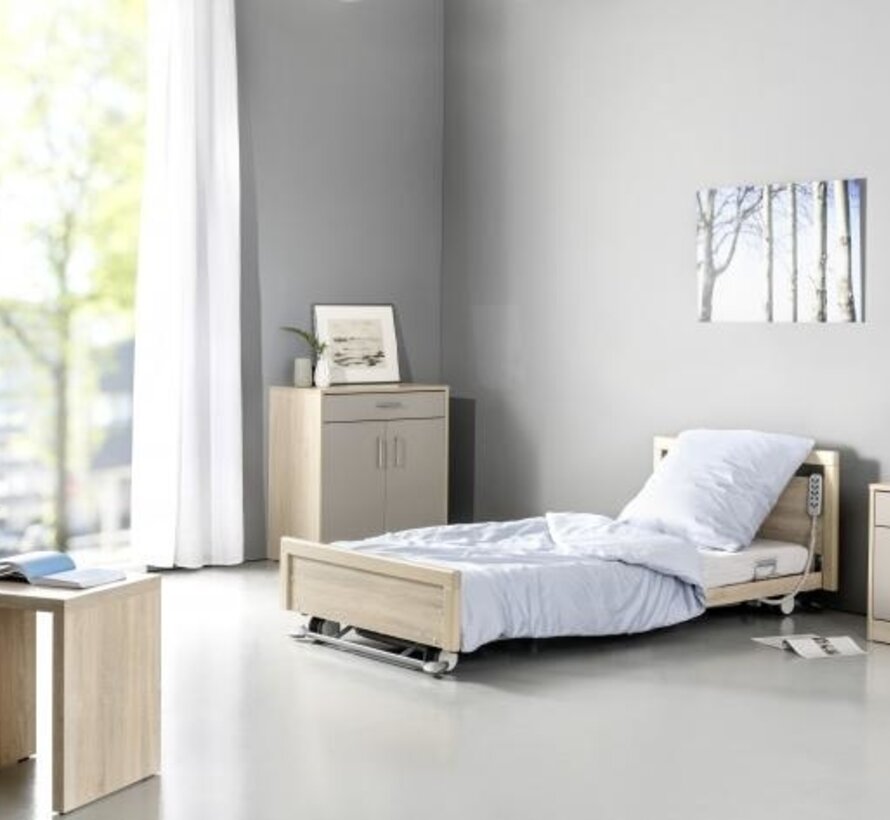 Elektrisch Bed Floorline - Hoog-laag bed