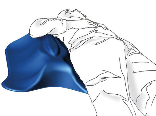 Positioneringskussen voor decubitus