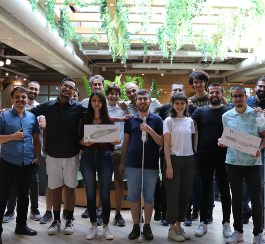 Slimme taststok Wewalk met app