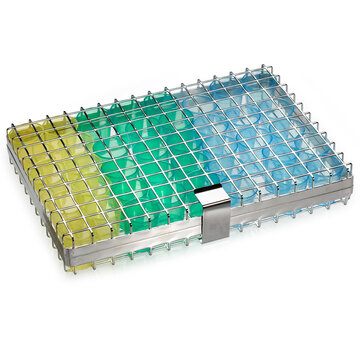 RVS mandje voor het wassen van bekers