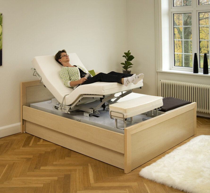 Roterend medisch tweepersoonsbed