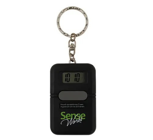 Meeneembare wekker als sleutelhanger