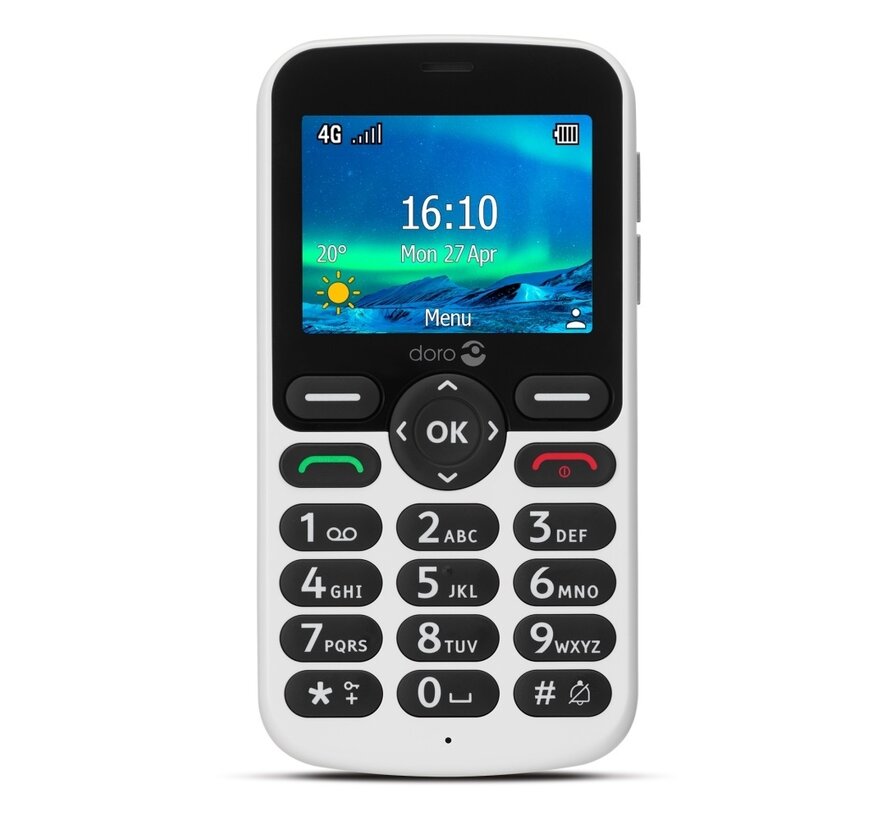 Mobiele telefoon met sprekende knoppen en 4G