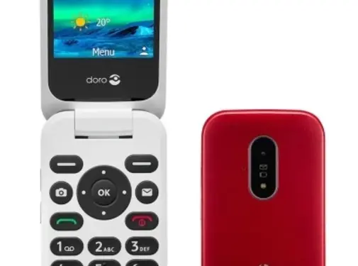 Klaptelefoon met sprekende knoppen en 4G