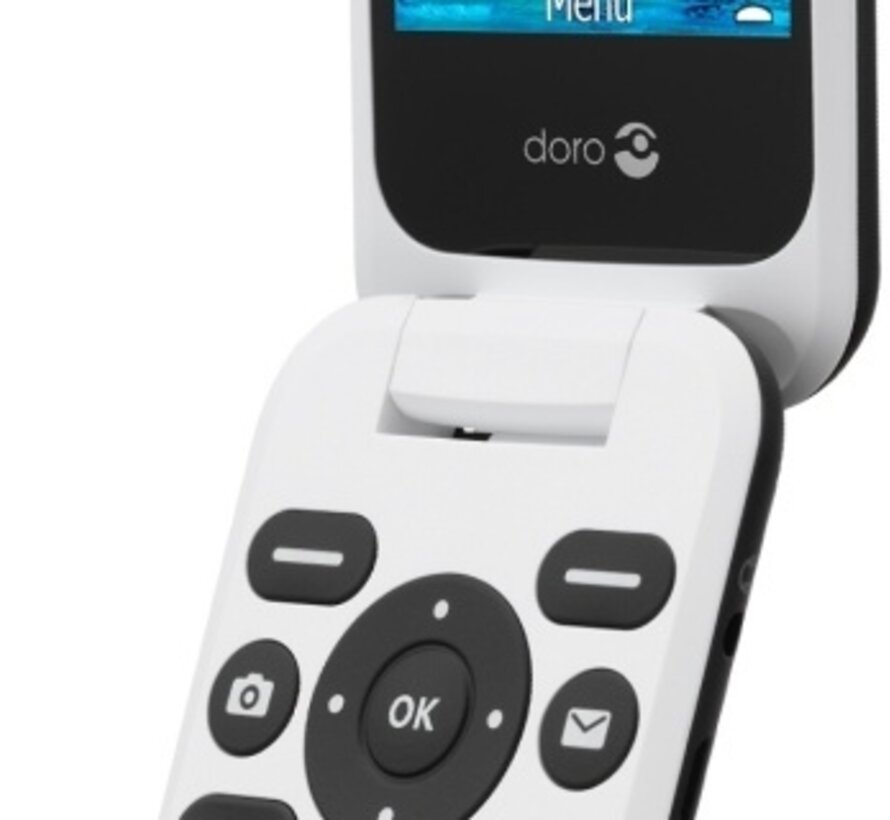 Klaptelefoon met sprekende knoppen en 4G