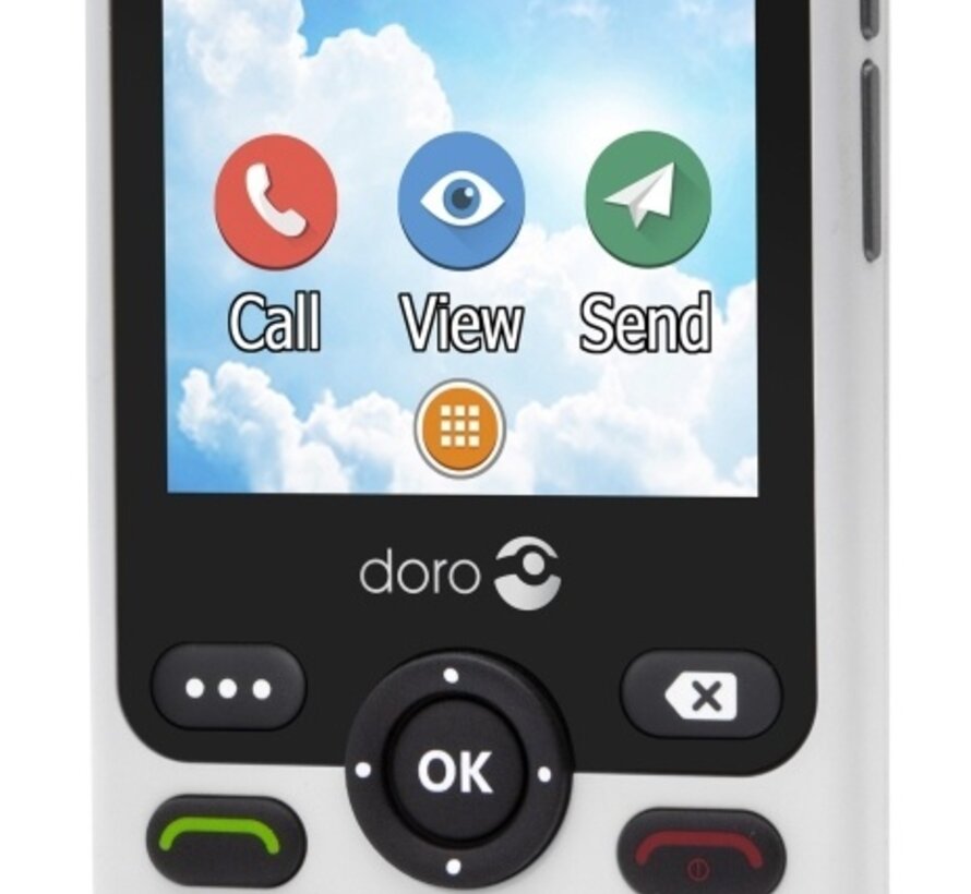 Mobiele telefoon met 4G en toegang tot WhatsApp & Facebook