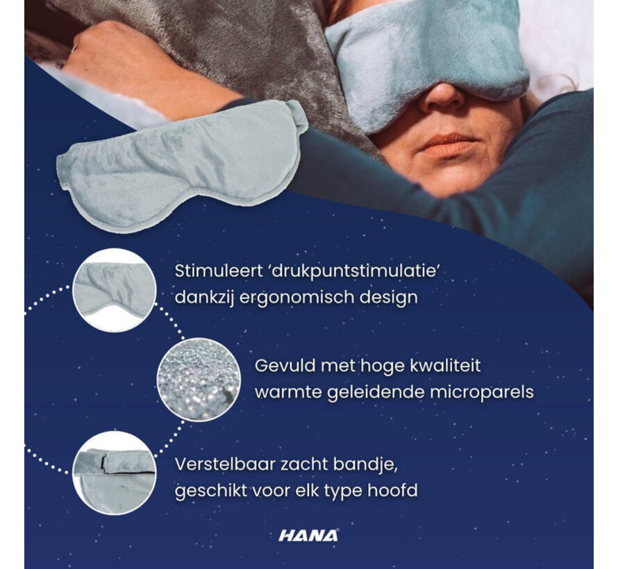 Hana © zwaartekracht slaapmasker (+2 gratis hoesjes)