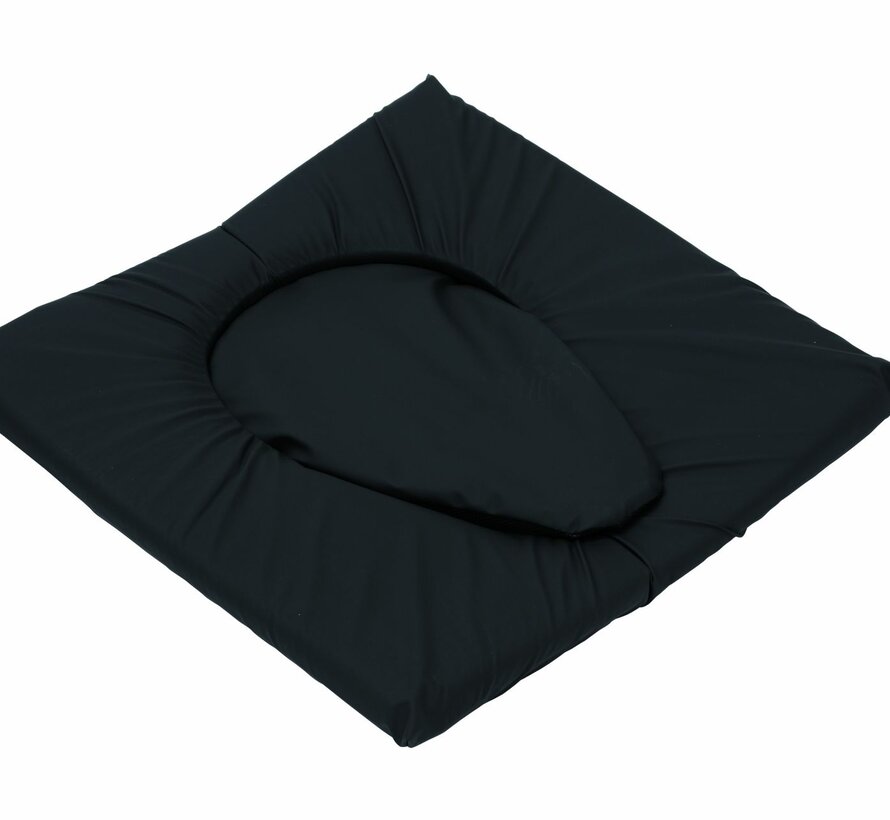 Gel/visco kussen voor toiletstoel 40 x 40 x 2,5 cm