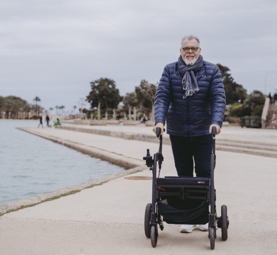 Rollz Motion Electric - Rollator en elektrische rolstoel combo