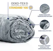 Verzwaard deken 120 x 200 cm + hoes (8kg)