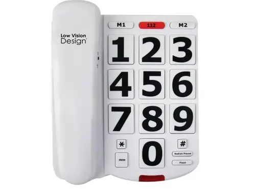 Huistelefoon met zeer grote toetsen