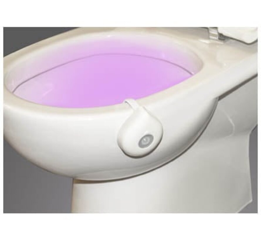 Toiletverlichting met bewegingssensor