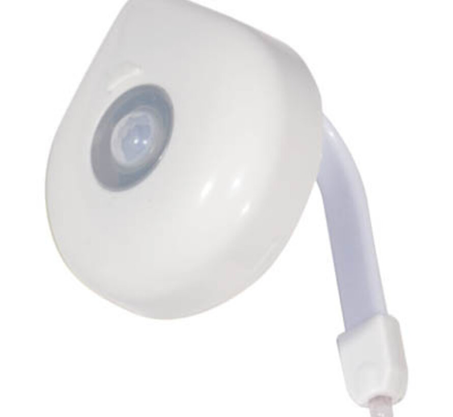 Toiletverlichting met bewegingssensor