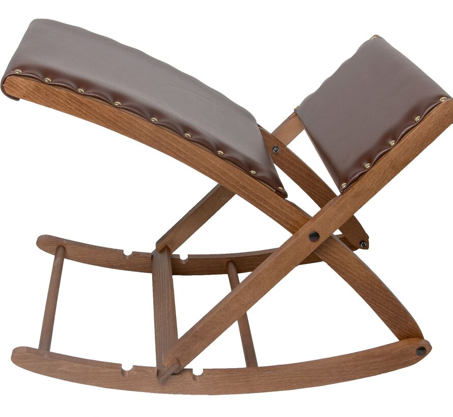 Voetenbankje opvouwbaar en schommelend