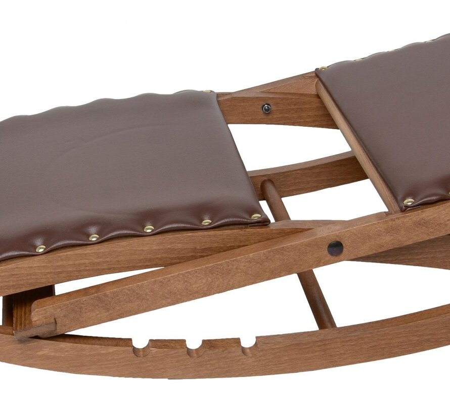 Voetenbankje opvouwbaar en schommelend