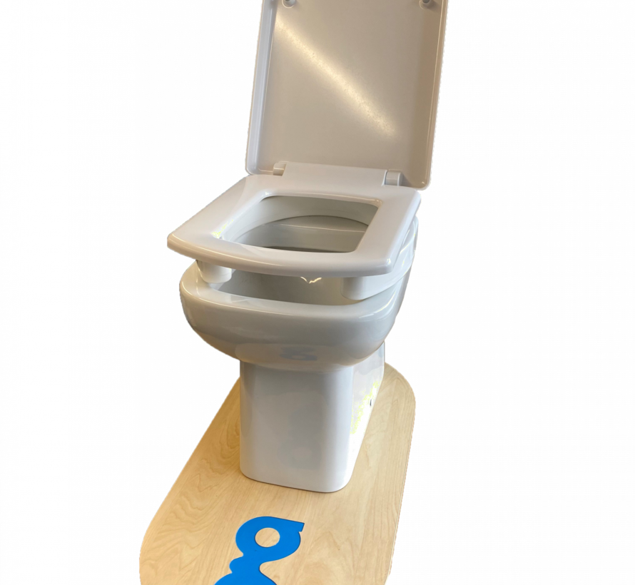 Toiletverhoger Prima Lift - voor onder toiletbril