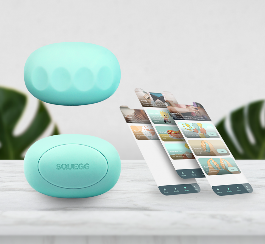 Squegg - digitale handtrainer