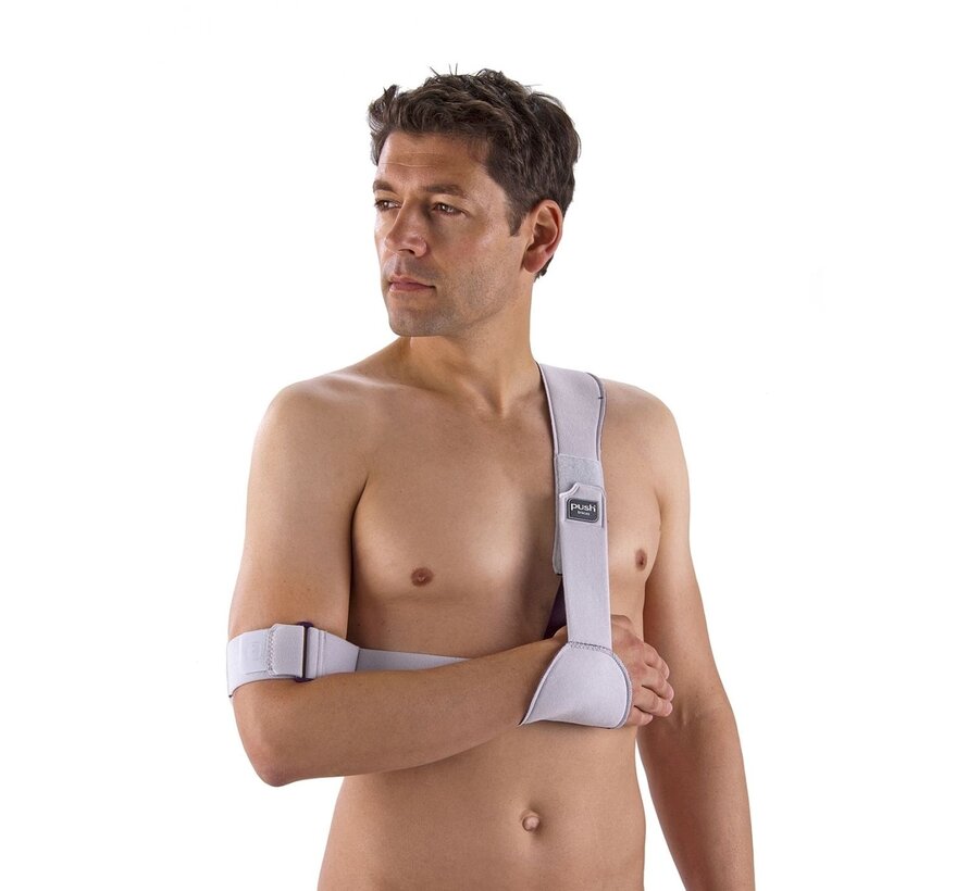 Push med schouderbrace Plus