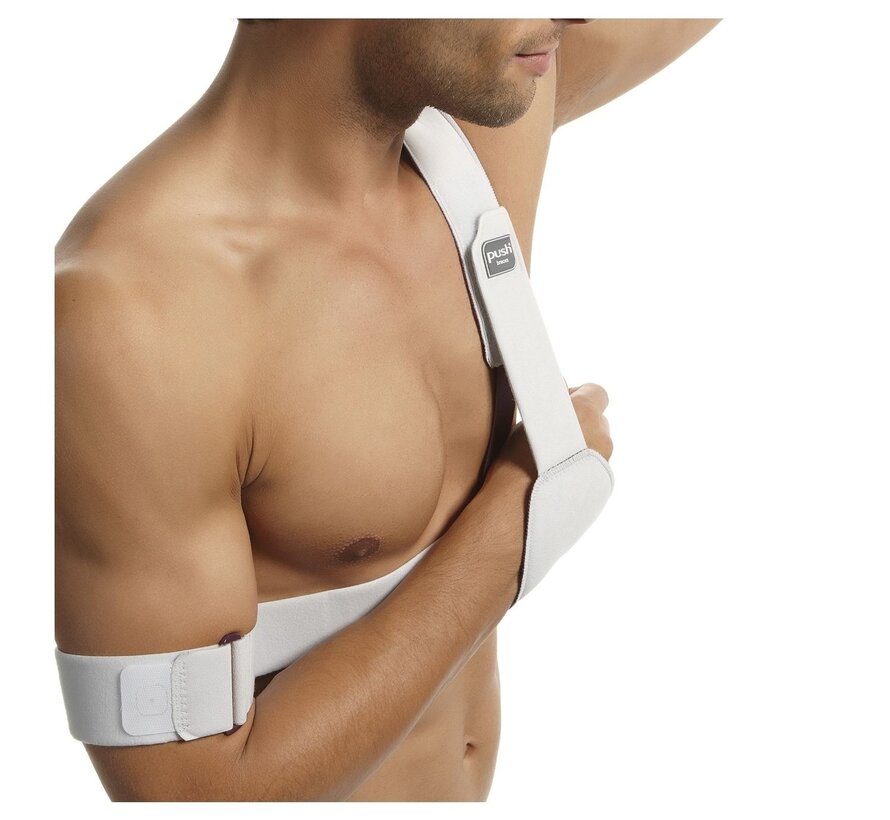 Push med schouderbrace Plus