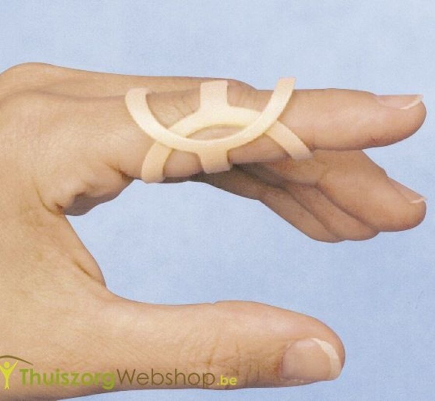Vingerspalk Oval 8 splint - Setje van 3