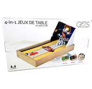 4-in-1 Tafelspel - Voetbal - Basketbal - Tafeltennis - Bowlen